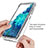 Silikon Hülle Handyhülle Ultra Dünn Flexible Schutzhülle Tasche Transparent Vorder und Rückseite 360 Grad Ganzkörper Farbverlauf für Samsung Galaxy S20 FE (2022) 5G