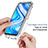 Silikon Hülle Handyhülle Ultra Dünn Flexible Schutzhülle Tasche Transparent Vorder und Rückseite 360 Grad Ganzkörper Farbverlauf für Xiaomi Redmi Note 9 Pro Max