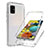 Silikon Hülle Handyhülle Ultra Dünn Flexible Schutzhülle Tasche Transparent Vorder und Rückseite 360 Grad Ganzkörper Farbverlauf JX1 für Samsung Galaxy A51 4G Klar