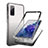 Silikon Hülle Handyhülle Ultra Dünn Flexible Schutzhülle Tasche Transparent Vorder und Rückseite 360 Grad Ganzkörper Farbverlauf JX1 für Samsung Galaxy S20 FE (2022) 5G Schwarz