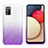 Silikon Hülle Handyhülle Ultra Dünn Flexible Schutzhülle Tasche Transparent Vorder und Rückseite 360 Grad Ganzkörper Farbverlauf ZJ2 für Samsung Galaxy M02s