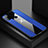 Silikon Hülle Handyhülle Ultra Dünn Flexible Schutzhülle Tasche X01L für Samsung Galaxy M21 Blau