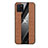 Silikon Hülle Handyhülle Ultra Dünn Flexible Schutzhülle Tasche X02L für Samsung Galaxy Note 10 Lite Braun
