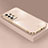 Silikon Hülle Handyhülle Ultra Dünn Flexible Schutzhülle Tasche XL5 für Samsung Galaxy A23 5G Gold