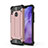 Silikon Hülle Handyhülle Ultra Dünn Schutzhülle 360 Grad Tasche C01 für Huawei Honor 8X Rosegold