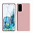 Silikon Hülle Handyhülle Ultra Dünn Schutzhülle 360 Grad Tasche C01 für Samsung Galaxy S20 5G Rosa