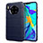 Silikon Hülle Handyhülle Ultra Dünn Schutzhülle 360 Grad Tasche C05 für Huawei Mate 30 5G Blau