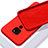 Silikon Hülle Handyhülle Ultra Dünn Schutzhülle 360 Grad Tasche C08 für Huawei Mate 20 Rot