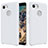 Silikon Hülle Handyhülle Ultra Dünn Schutzhülle 360 Grad Tasche für Google Pixel 3 Weiß
