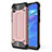 Silikon Hülle Handyhülle Ultra Dünn Schutzhülle 360 Grad Tasche für Huawei Enjoy 8S Rosegold