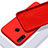 Silikon Hülle Handyhülle Ultra Dünn Schutzhülle 360 Grad Tasche für Huawei Enjoy 9s Rot