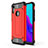 Silikon Hülle Handyhülle Ultra Dünn Schutzhülle 360 Grad Tasche für Huawei Honor 8A Rot