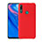 Silikon Hülle Handyhülle Ultra Dünn Schutzhülle 360 Grad Tasche für Huawei P Smart Z Rot