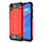 Silikon Hülle Handyhülle Ultra Dünn Schutzhülle 360 Grad Tasche für Huawei Y5 (2019) Rot