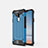Silikon Hülle Handyhülle Ultra Dünn Schutzhülle 360 Grad Tasche für LG G7 Blau