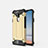 Silikon Hülle Handyhülle Ultra Dünn Schutzhülle 360 Grad Tasche für LG G7 Gold