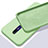 Silikon Hülle Handyhülle Ultra Dünn Schutzhülle 360 Grad Tasche für Oppo A9X Grün