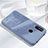 Silikon Hülle Handyhülle Ultra Dünn Schutzhülle 360 Grad Tasche für Samsung Galaxy A60 Hellblau