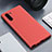 Silikon Hülle Handyhülle Ultra Dünn Schutzhülle 360 Grad Tasche für Samsung Galaxy Note 10 5G Rot