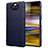 Silikon Hülle Handyhülle Ultra Dünn Schutzhülle 360 Grad Tasche für Sony Xperia 10 Plus Blau
