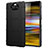 Silikon Hülle Handyhülle Ultra Dünn Schutzhülle 360 Grad Tasche für Sony Xperia 10 Plus Schwarz