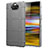 Silikon Hülle Handyhülle Ultra Dünn Schutzhülle 360 Grad Tasche für Sony Xperia 10 Plus Silber