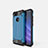 Silikon Hülle Handyhülle Ultra Dünn Schutzhülle 360 Grad Tasche für Xiaomi Mi 8 Lite Hellblau