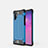 Silikon Hülle Handyhülle Ultra Dünn Schutzhülle 360 Grad Tasche G01 für Samsung Galaxy Note 10 Plus 5G Hellblau