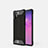 Silikon Hülle Handyhülle Ultra Dünn Schutzhülle 360 Grad Tasche G01 für Samsung Galaxy Note 10 Plus 5G Schwarz