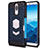 Silikon Hülle Handyhülle Ultra Dünn Schutzhülle 360 Grad Tasche S01 für Huawei Mate 10 Lite Blau