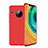 Silikon Hülle Handyhülle Ultra Dünn Schutzhülle 360 Grad Tasche S01 für Huawei Mate 30 Pro 5G Rot