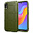 Silikon Hülle Handyhülle Ultra Dünn Schutzhülle 360 Grad Tasche S01 für Huawei Y6s Grün