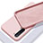 Silikon Hülle Handyhülle Ultra Dünn Schutzhülle 360 Grad Tasche S01 für Oppo Find X2 Lite Rosa
