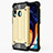 Silikon Hülle Handyhülle Ultra Dünn Schutzhülle 360 Grad Tasche S01 für Samsung Galaxy A60 Gold