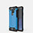Silikon Hülle Handyhülle Ultra Dünn Schutzhülle 360 Grad Tasche S01 für Samsung Galaxy S9 Plus Hellblau