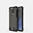 Silikon Hülle Handyhülle Ultra Dünn Schutzhülle 360 Grad Tasche S01 für Samsung Galaxy S9 Plus Schwarz