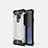 Silikon Hülle Handyhülle Ultra Dünn Schutzhülle 360 Grad Tasche S01 für Samsung Galaxy S9 Plus Silber