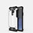 Silikon Hülle Handyhülle Ultra Dünn Schutzhülle 360 Grad Tasche S01 für Samsung Galaxy S9 Plus Weiß