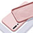 Silikon Hülle Handyhülle Ultra Dünn Schutzhülle 360 Grad Tasche S01 für Xiaomi Mi 10 Rosa