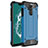 Silikon Hülle Handyhülle Ultra Dünn Schutzhülle 360 Grad Tasche S02 für Huawei Mate 20 Lite Blau