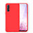 Silikon Hülle Handyhülle Ultra Dünn Schutzhülle 360 Grad Tasche S02 für Oppo Reno3 Pro Rot