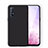 Silikon Hülle Handyhülle Ultra Dünn Schutzhülle 360 Grad Tasche S02 für Oppo Reno3 Pro Schwarz