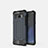 Silikon Hülle Handyhülle Ultra Dünn Schutzhülle 360 Grad Tasche S02 für Samsung Galaxy Note 8 Duos N950F Blau