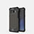 Silikon Hülle Handyhülle Ultra Dünn Schutzhülle 360 Grad Tasche S02 für Samsung Galaxy Note 8 Duos N950F Schwarz