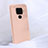 Silikon Hülle Handyhülle Ultra Dünn Schutzhülle 360 Grad Tasche S03 für Huawei Nova 5z Rosa