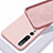 Silikon Hülle Handyhülle Ultra Dünn Schutzhülle 360 Grad Tasche S04 für Xiaomi Mi 10 Pro Rosa