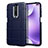 Silikon Hülle Handyhülle Ultra Dünn Schutzhülle 360 Grad Tasche S05 für Xiaomi Redmi K30 5G Blau