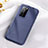 Silikon Hülle Handyhülle Ultra Dünn Schutzhülle 360 Grad Tasche S07 für Huawei P40 Pro Blau