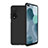 Silikon Hülle Handyhülle Ultra Dünn Schutzhülle 360 Grad Tasche T01 für Huawei Nova 6 5G Schwarz