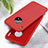 Silikon Hülle Handyhülle Ultra Dünn Schutzhülle 360 Grad Tasche Z05 für Huawei Mate 30 5G Rot